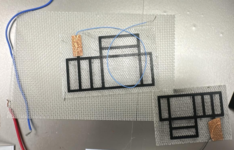 Sample of the concept, fabricated in the lab