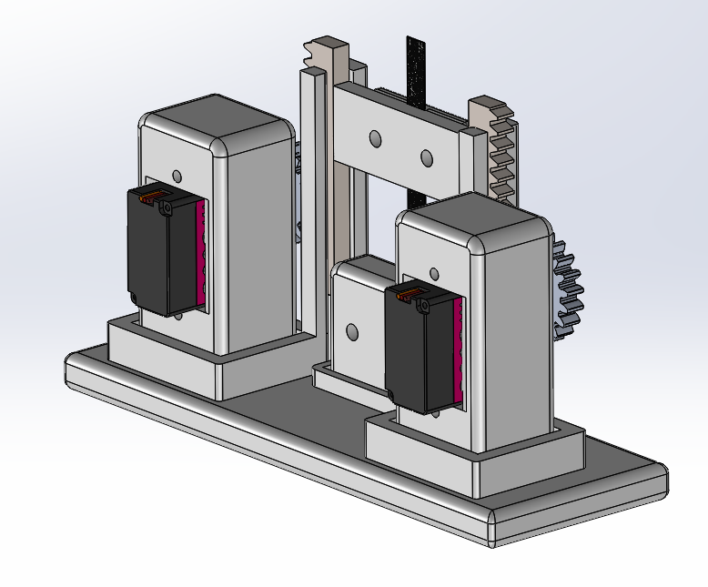 Tensile tester — alternate view