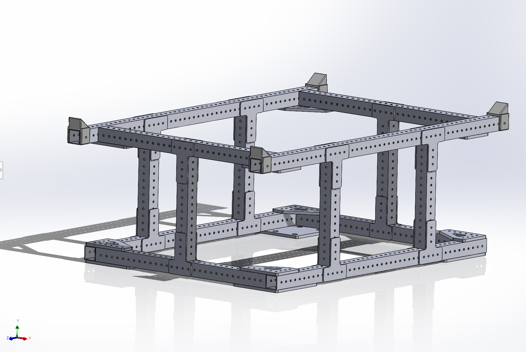 Robocon trolley CAD assembly